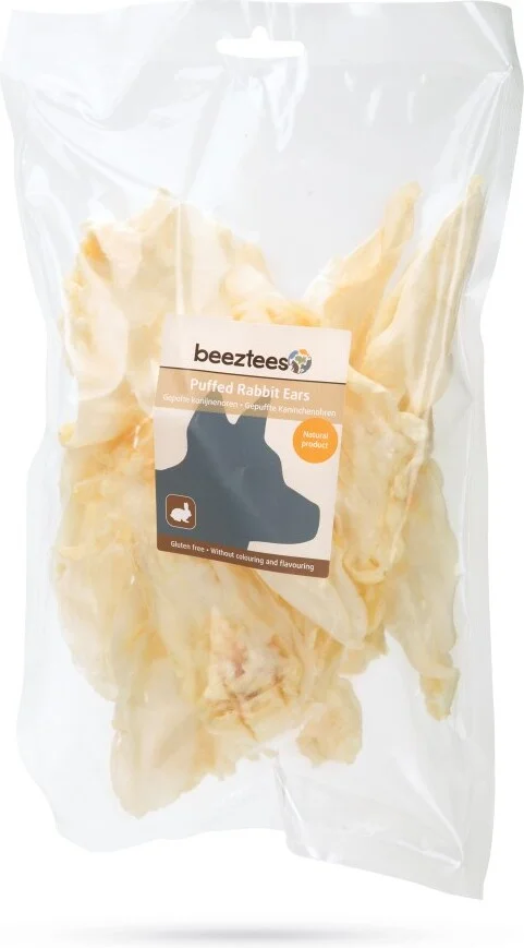 Beeztees konijnenoren gepoft 100 g
