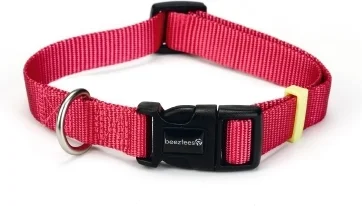 Beeztees hondenhalsband Uni roze 35-50 cm x 20 mm