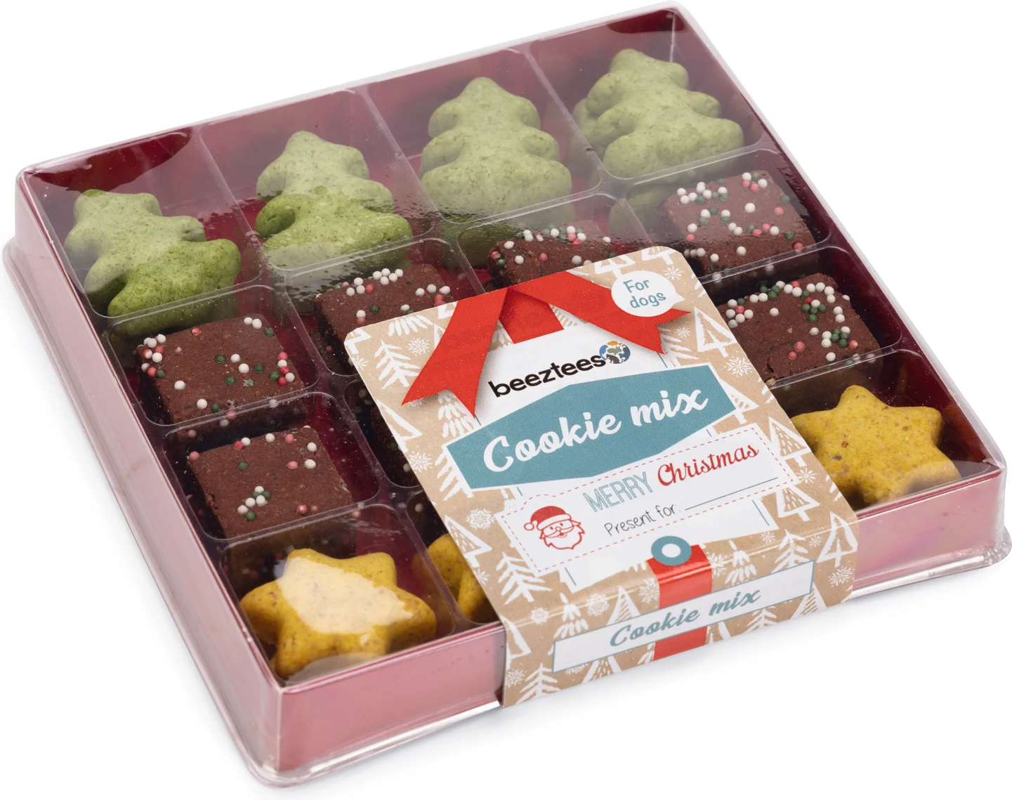 Beeztees hondenkoekjes kerst 160 g