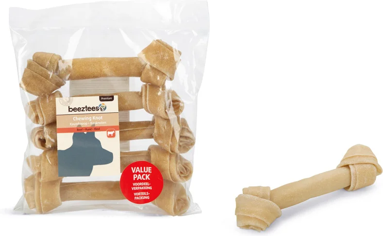 Beeztees kauwknoop Premium 18 cm 5 stuks