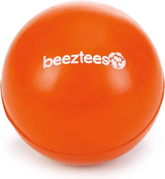 Beeztees hondenspeelgoed bal oranje D 6,5 cm