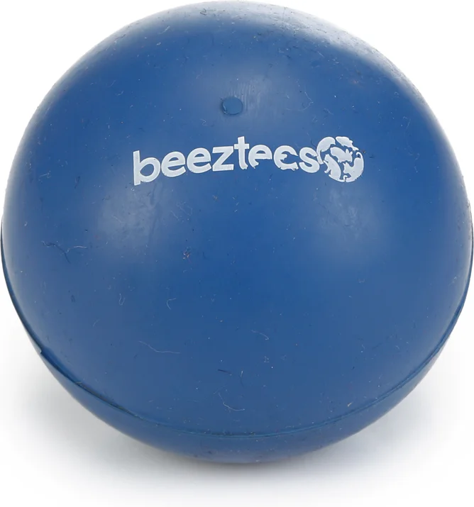 Beeztees speelbal Massief nummer 3 blauw D 6,5 cm