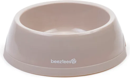 Beeztees hondenvoerbak D 16 cm beige