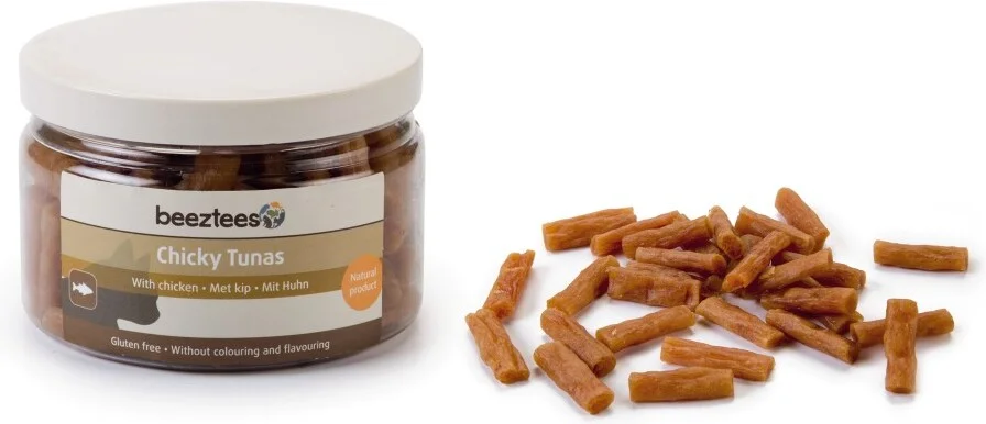 Beeztees kattensnack Chicky Tunas 90 g