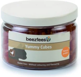 Beeztees kattensnack Yummy Cubes met kip 90 g