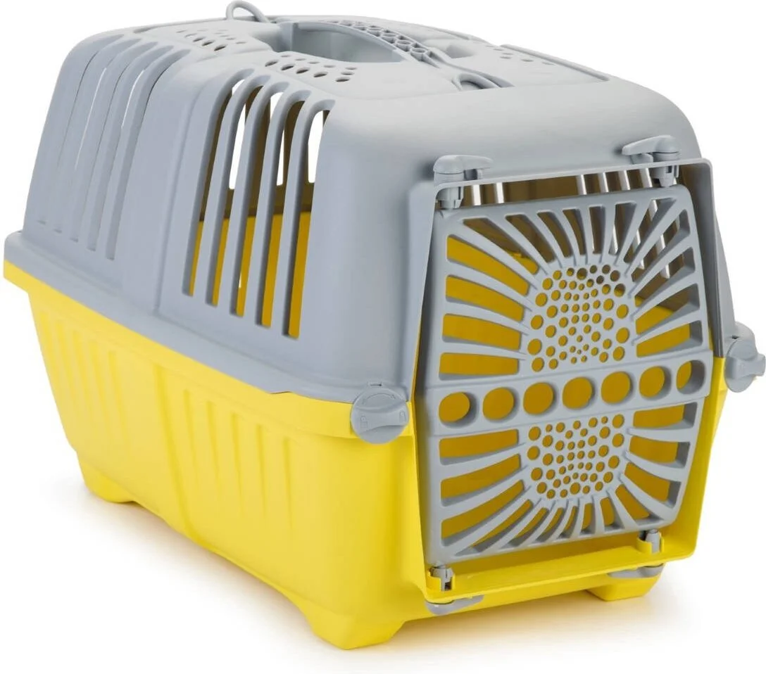 Beeztees katten reismand Pratiko geel 48 x 31 x 33 cm