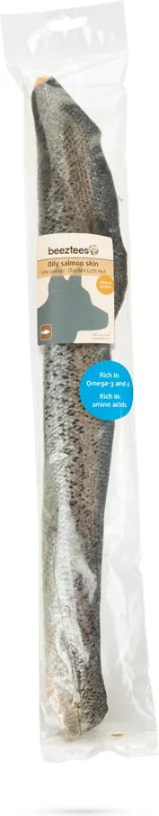 Beeztees vette zalmhuid 120 g