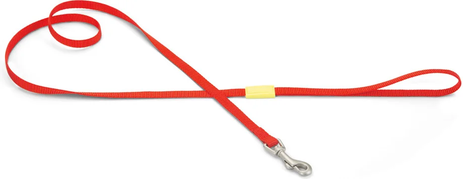 Beeztees hondenriem Uni rood 120 x 1 cm