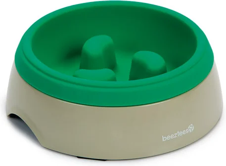 Beeztees hondenvoerbak anti-schrok Lento groen D 17,5 cm 250 ml