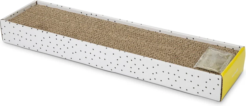 Beeztees krabkarton Pula bruin 47 x 12,5 x 4,5 cm