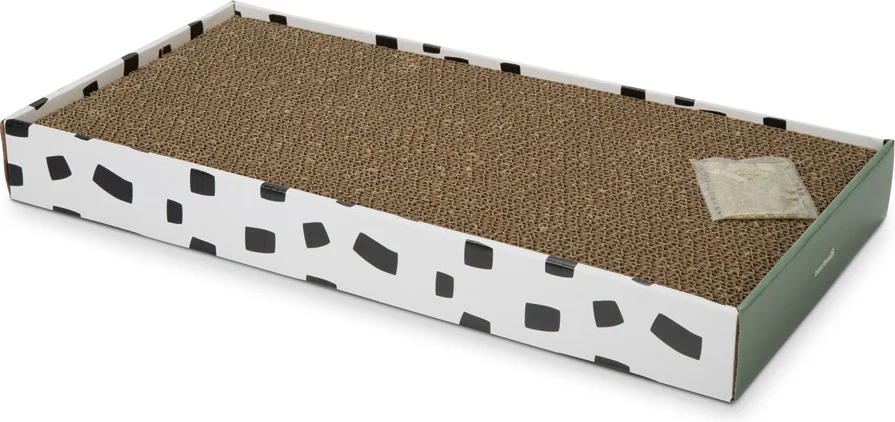 Beeztees krabkarton Jixy bruin 47 x 24 x 4,5 cm