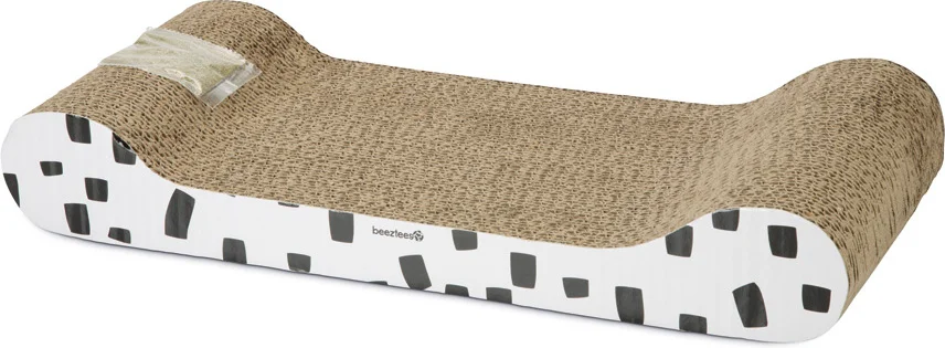 Beeztees krabkarton Sofa bruin 49 x 22 x 7,5 cm