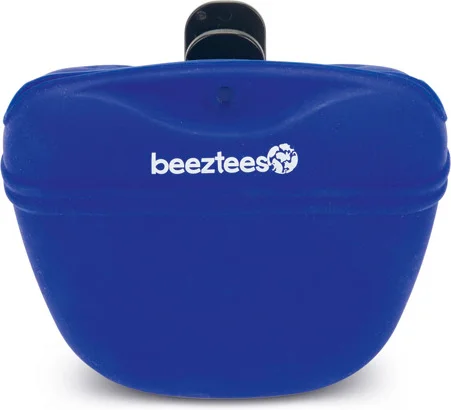 Beeztees beloningstasje blauw 12,8 x 10,7 x 4,8 cm
