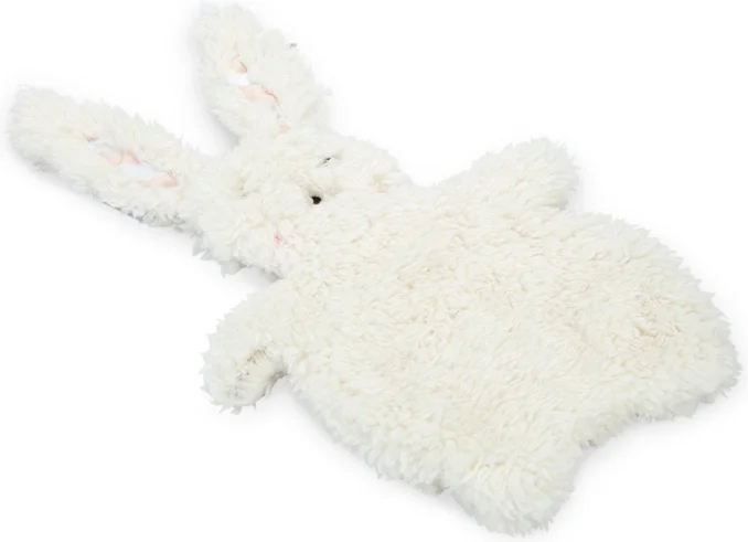 Beeztees hondenspeelgoed geurlap Nijno puppy wit 40 x 22 x 5 cm