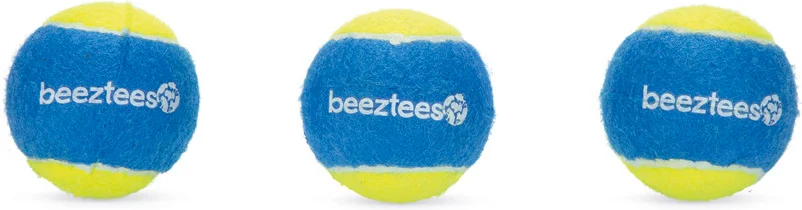 Beeztees bal Fetch blauw D 6,3 cm 3 stuks