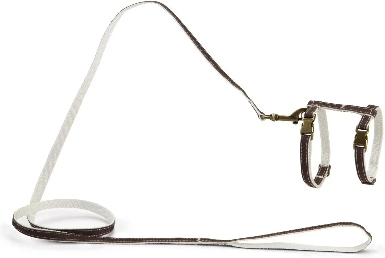 Designed by Lotte kattentuigje Virante bruin 27-45 cm