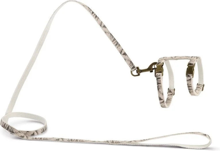 Designed by Lotte kattentuigje Oribo beige 27-45 cm