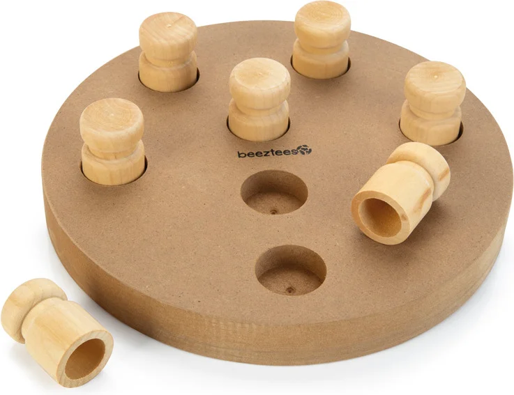Beeztees trainingsspel Giono hout D 25 H 3 cm