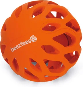 Beeztees hondenspeelgoed bal Koko oranje D 8 cm