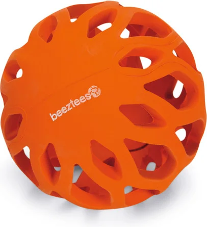 Beeztees hondenspeelgoed bal Koko oranje D 11 cm
