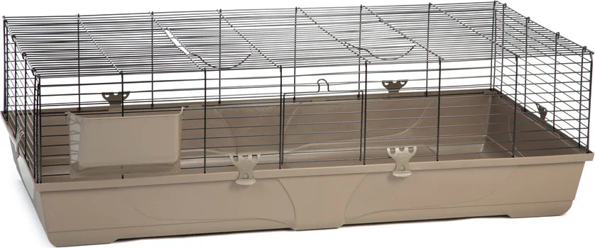 Beeztees konijnenkooi Baldo bruin 140 x 68 x 43 cm