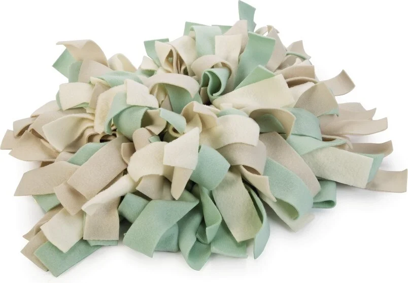 Beeztees knaagdierenspeelgoed Wispy snuffelmat groen D 22 cm