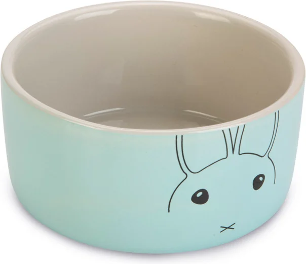 Beeztees konijnenvoerbak Joela groen D 12 H 5,5 cm
