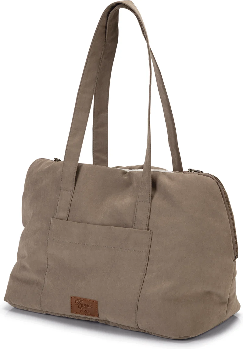 Designed by Lotte hondendraagtas Bundu beige 40 x 20 x 28 cm