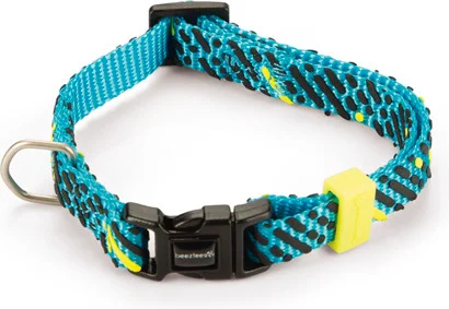 Beeztees hondenhalsband Memphis blauw 20-30 x 1 cm