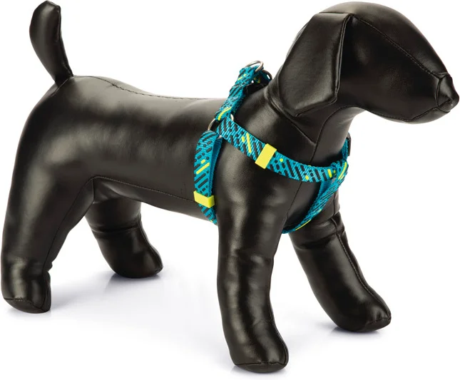 Beeztees hondentuig Memphis blauw 35-60 x 1,5 cm