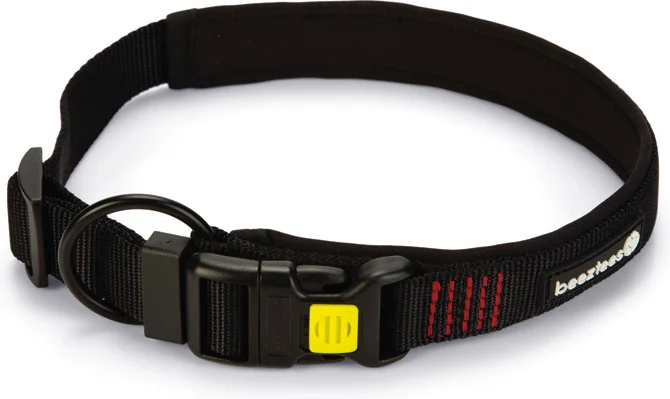 Beeztees hondenhalsband Parinca Premium zwart 55-60 x 3 cm