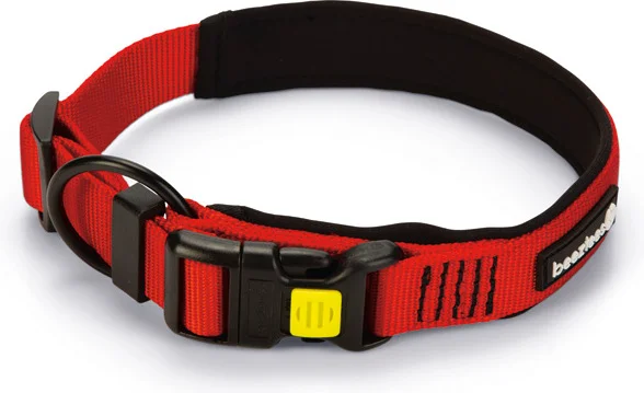 Beeztees hondenhalsband Parinca Premium rood 40-45 x 2 cm