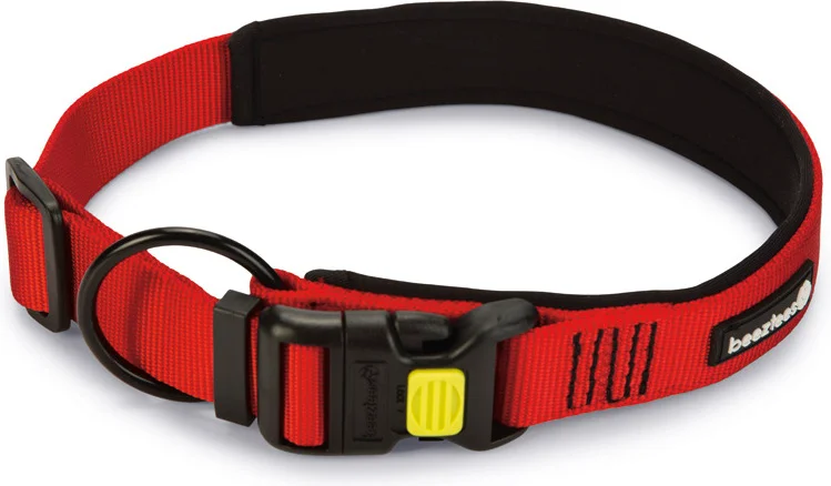 Beeztees hondenhalsband Parinca Premium rood 60-65 x 3 cm