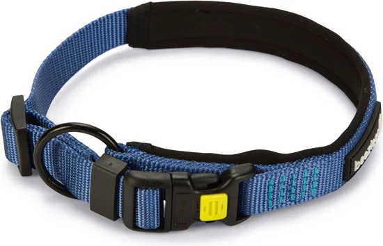 Beeztees hondenhalsband Parinca Premium blauw 40-45 x 2 cm