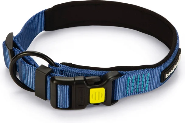 Beeztees hondenhalsband Parinca Premium blauw 45-50 x 2,5 cm