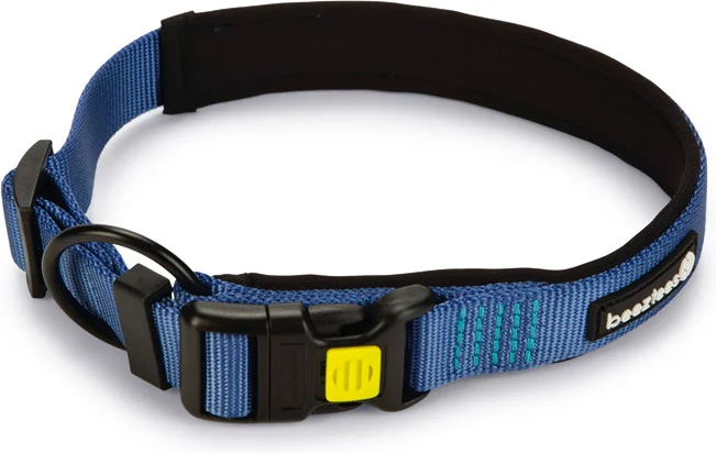 Beeztees hondenhalsband Parinca Premium blauw 50-55 x 2,5 cm