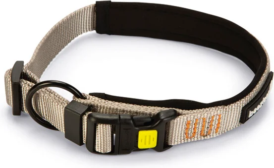 Beeztees hondenhalsband Parinca Premium grijs 40-45 x 2 cm