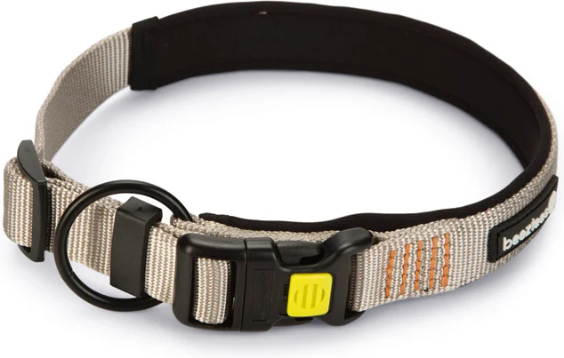 Beeztees hondenhalsband Parinca Premium grijs 50-55 x 2,5 cm