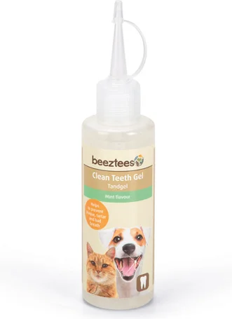 Beeztees tandgel hond en kat mint 100 g