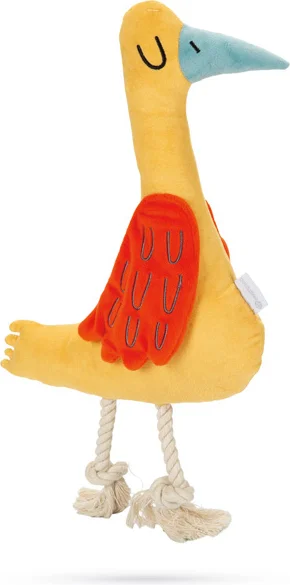 Beeztees hondenspeelgoed Zazie eend geel 42 x 24 x 10 cm