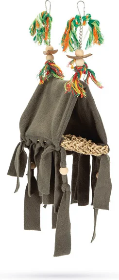 Beeztees vogelspeelgoed huis Ami 14 x 13 x 18 cm
