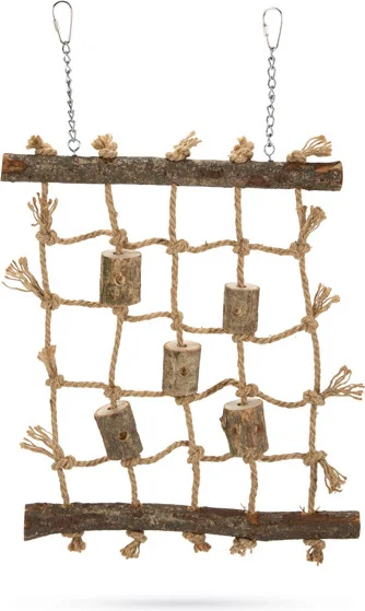 Beeztees vogelspeelgoed Ziggy naturel 46 x 30 x 3 cm