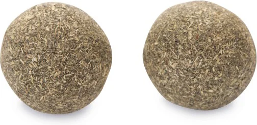 Beeztees kattenspeelgoed catnip ballen D 3,5 cm 2 stuks