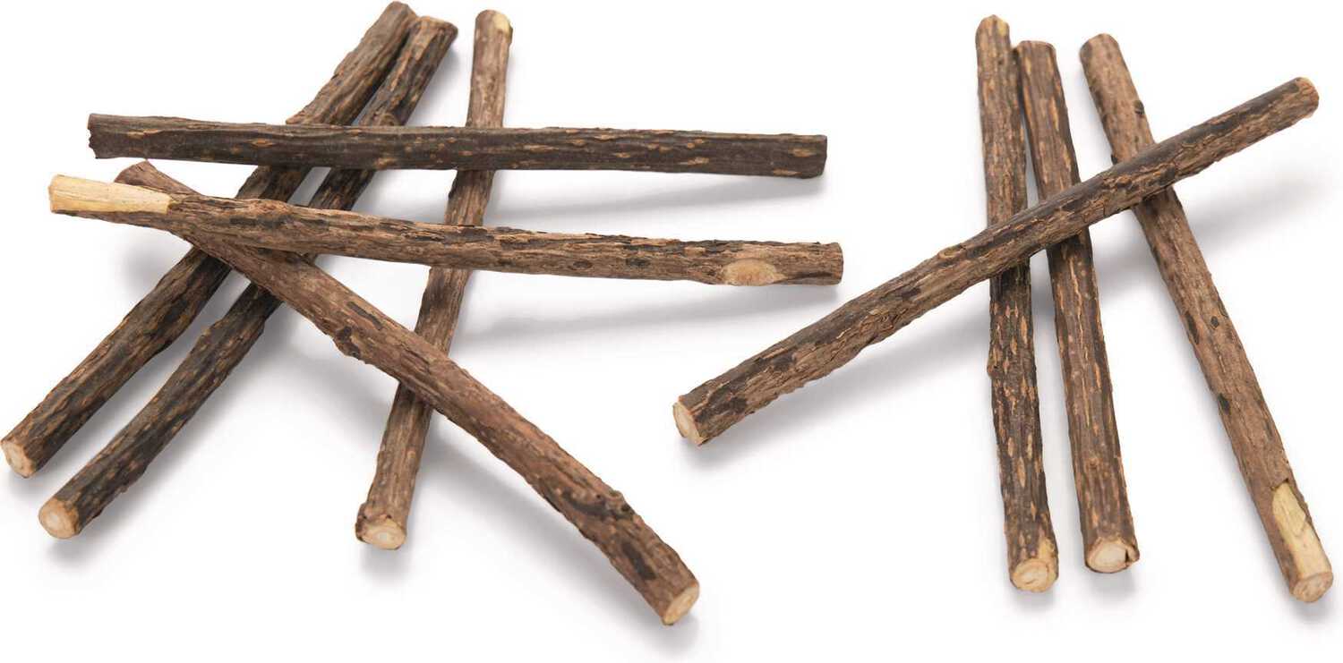 Beeztees kattenspeelgoed stokjes bruin 12 cm 10 stuks