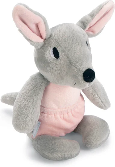 Beeztees knuffel kangoeroe Ravi 16 x 16 x 31 cm