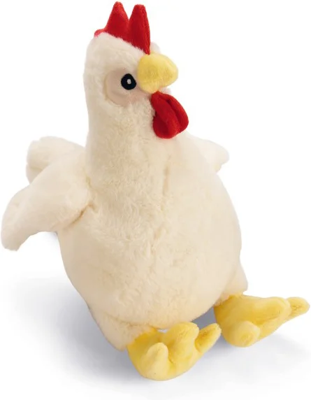 Beeztees hondenspeelgoed kip Tobi beige 26 x 25 x 12 cm