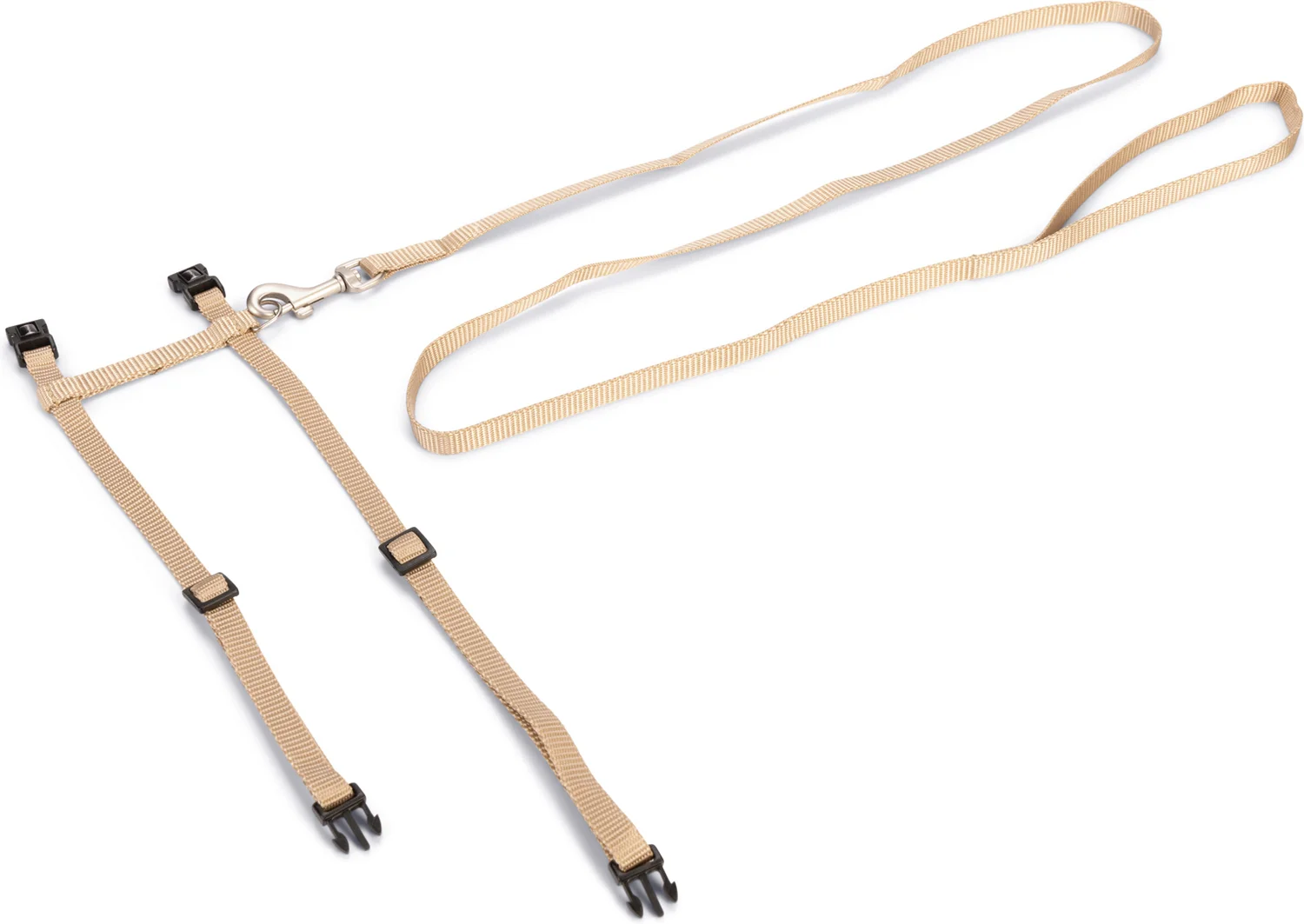 Beeztees kattentuigje met riem Uni beige 27 x 45 x 1 cm