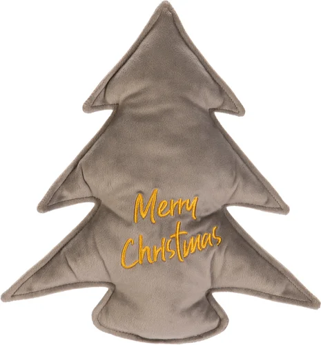 Designed by Lotte hondenspeelgoed kerstboom grijs 27 x 27 x 3 cm