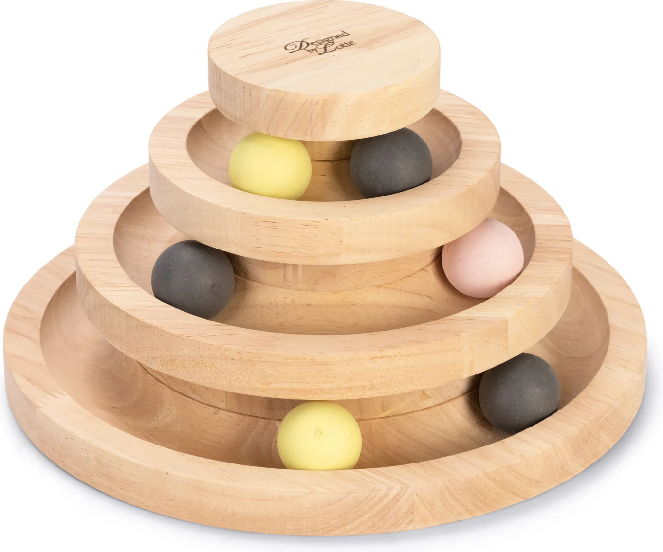 Designed by Lotte kattenspeelgoed speeltoren Mia D 26 H 14,5 cm