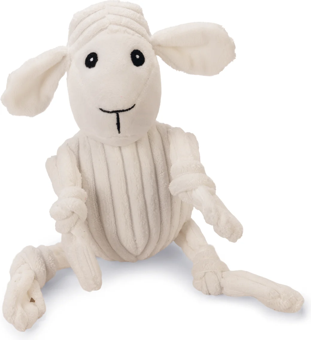 Beeztees knuffel schaap Sheepi 11 x 9,5 x 30 cm